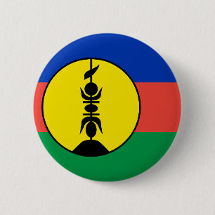 Badge Rond 5 Cm Nouvelle-Calédonie