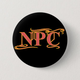 Badge Rond 5 Cm NPC Do Not Maim Rob or Kill Funny RPG