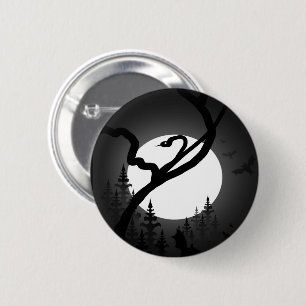 Badge Rond 5 Cm Nuit enchantée