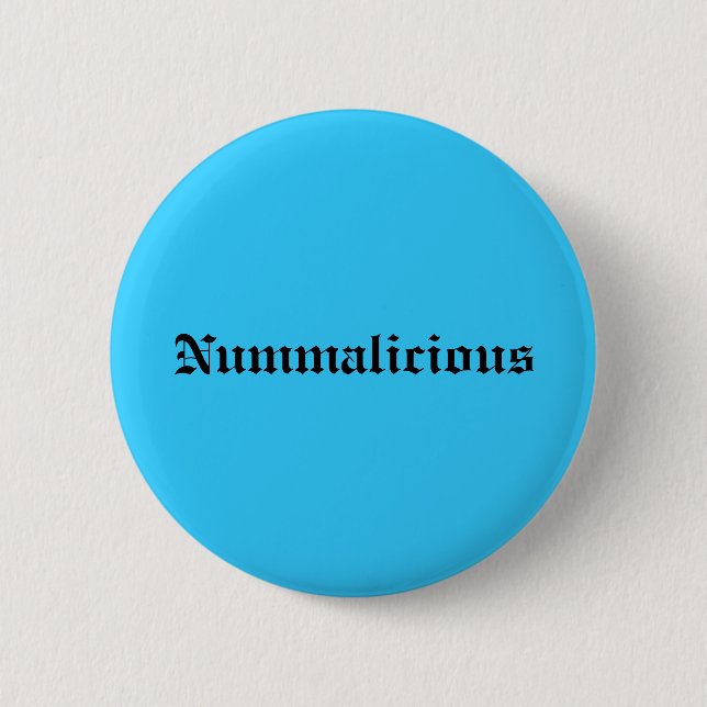 Badge Rond 5 Cm Nummalicious (Devant)