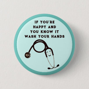Badge Rond 5 Cm Nurse Humor Button