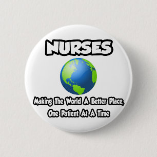 Badge Rond 5 Cm Nurses.