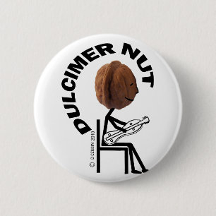 Badge Rond 5 Cm Nut Dulcimer