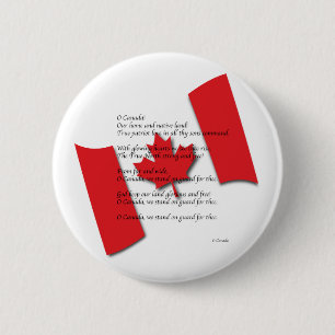 Badge Rond 5 Cm O Canada