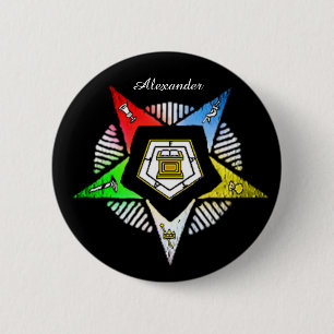 BADGE ROND 5 CM O.E.S.