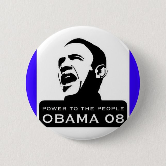 Badge Rond 5 Cm obama (Devant)