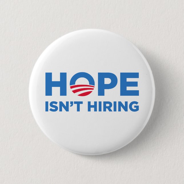 Badge Rond 5 Cm Obama (Devant)