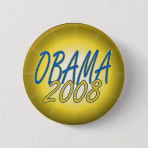 Badge Rond 5 Cm Obama2008