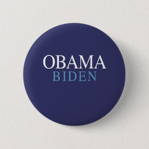 BADGE ROND 5 CM OBAMA / BIDEN 08