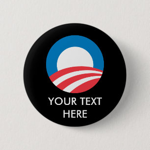 BADGE ROND 5 CM OBAMA_O_