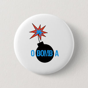 BADGE ROND 5 CM OBOMBA