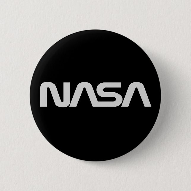 Badge Rond 5 Cm OBSCURITÉ de logo de serpent de la NASA (Devant)