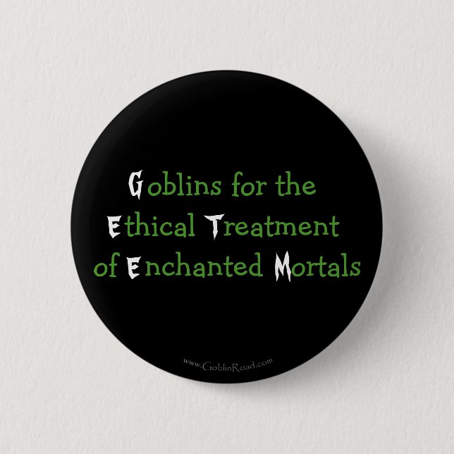 Badge Rond 5 Cm OBTENEZ-les pour se boutonner (Devant)