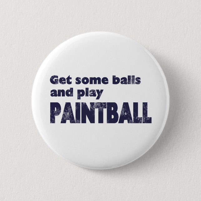 Badge Rond 5 Cm Obtenir Des Boules (Devant)