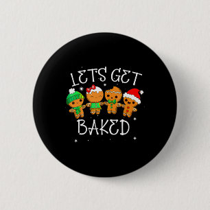 Badge Rond 5 Cm Obtenons Bybyke Cookie Noël laid