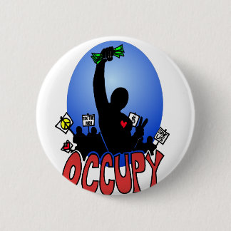 BADGE ROND 5 CM OCCUPER PARTOUT