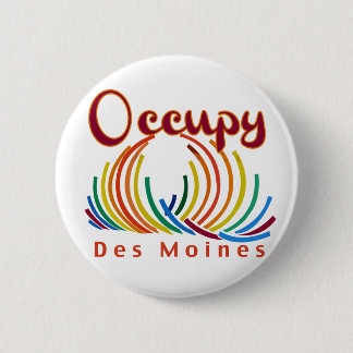 Badge Rond 5 Cm Occupez Des Moines