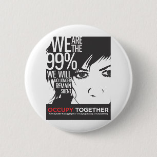 Badge Rond 5 Cm OccupyTogether_poster01
