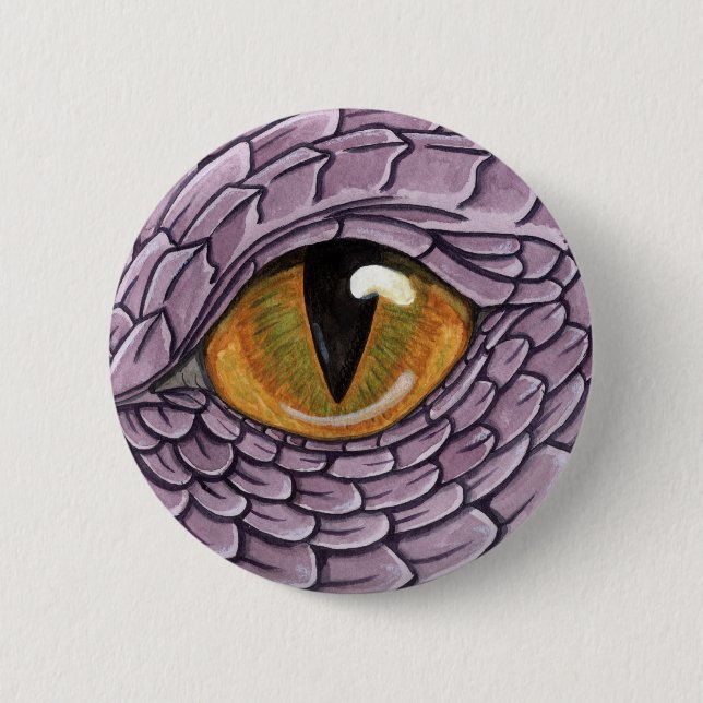 Badge Rond 5 Cm Oeil de dragon (Devant)