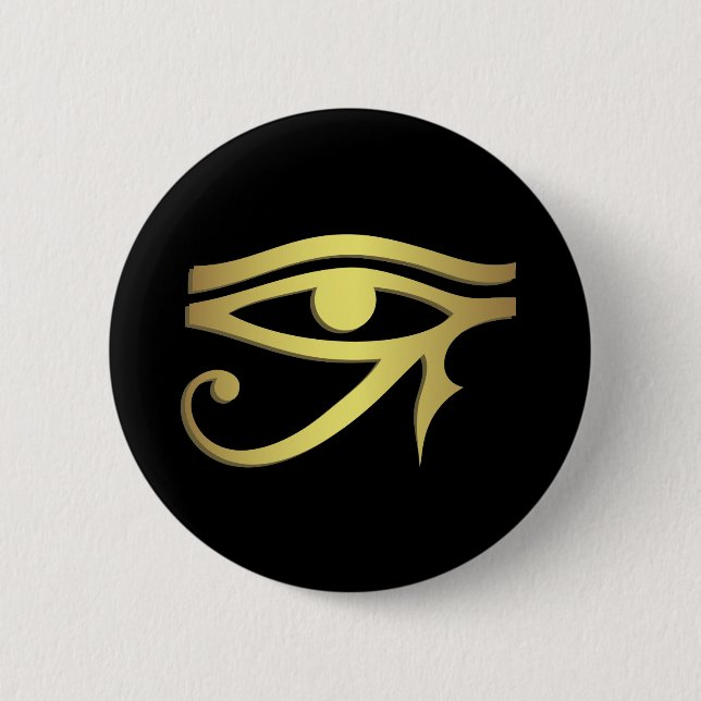 Badge Rond 5 Cm Oeil de horus (Devant)