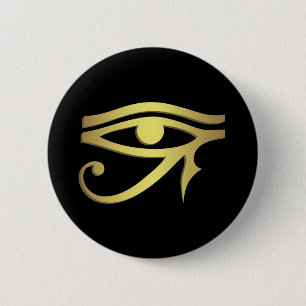 Badge Rond 5 Cm Oeil de horus