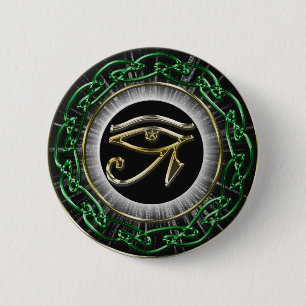 Badge Rond 5 Cm Oeil de Ra