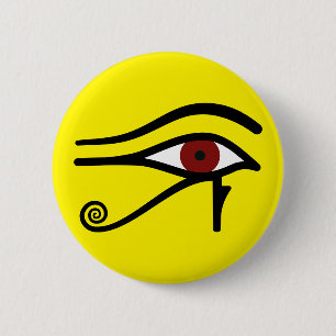 Badge Rond 5 Cm OEil de Ra - Dieu égyptien