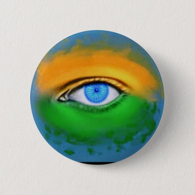 Badge Rond 5 Cm Oeil sur le prix (Devant)