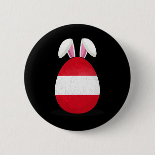 Badge Rond 5 Cm Œuf de drapeau péruvien Lapin Oreilles Péruvien di