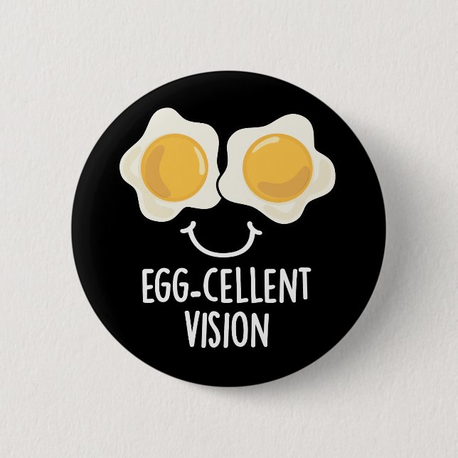 Badge Rond 5 Cm Oeufs de la cellule Vision amusante Poumon d'Oeufs (Devant)