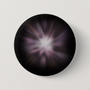 Badge Rond 5 Cm Oeuvre d'éclatement cosmique