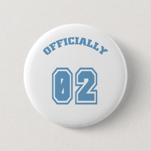 Badge Rond 5 Cm Officiellement 2