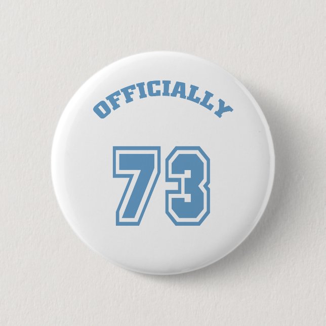 Badge Rond 5 Cm Officiellement 73 (Devant)