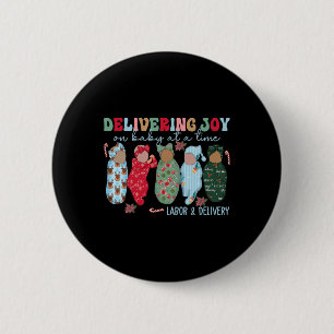 Badge Rond 5 Cm Offrir Joy Un Bébé À La Fois