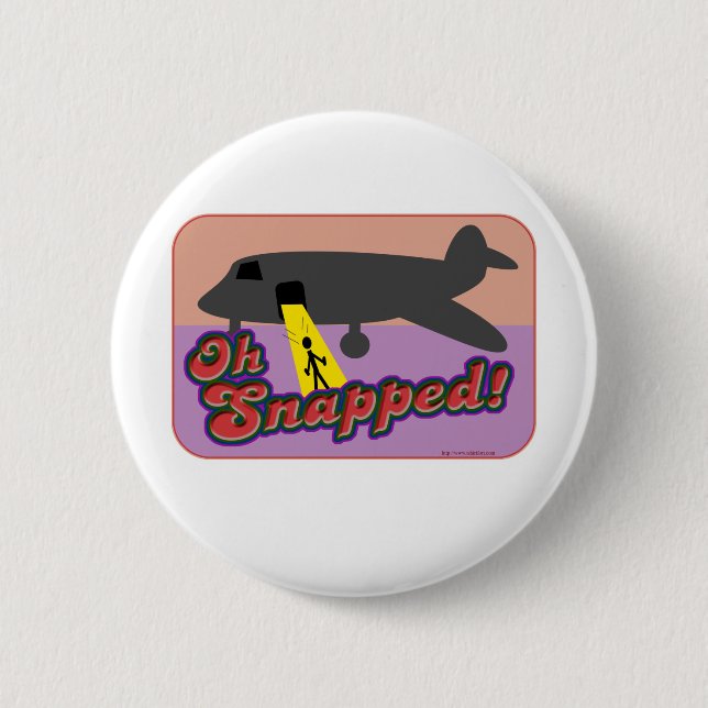 Badge Rond 5 Cm Oh cassé ! (Devant)