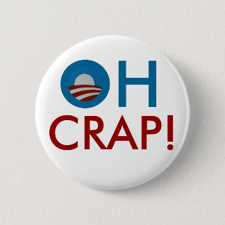 Badge Rond 5 Cm Oh merde ! Bouton