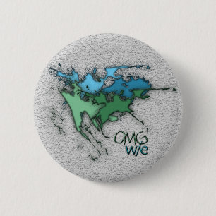 Badge Rond 5 Cm Oh mon Dieu !