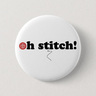 Badge Rond 5 Cm oh point !