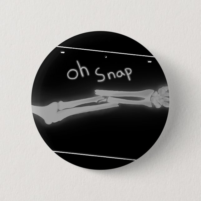 Badge Rond 5 Cm Oh Snap (Devant)