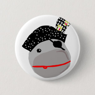 Badge Rond 5 Cm Oh ! Un bouton mignon de pirate