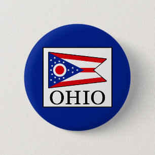 Badge Rond 5 Cm Ohio