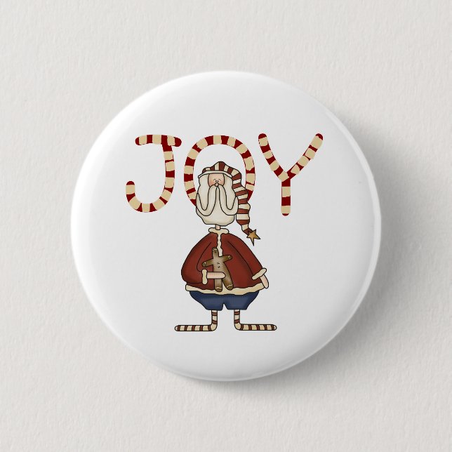 Badge Rond 5 Cm Old St. Nick (Devant)
