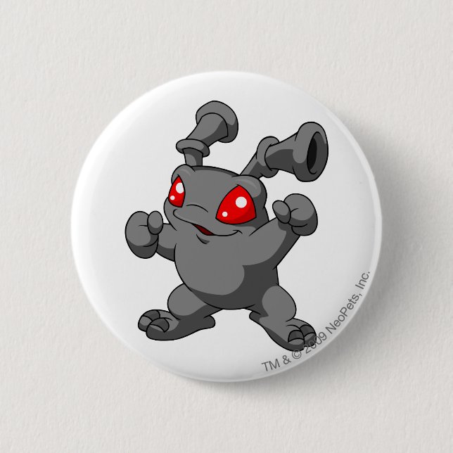 Badge Rond 5 Cm Ombre de Grundo (Devant)