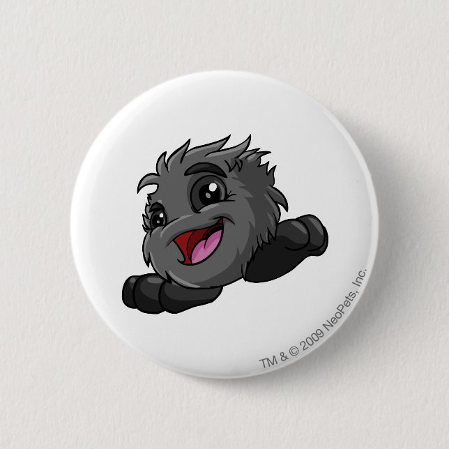 Badge Rond 5 Cm Ombre de JubJub (Devant)