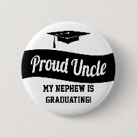 Oncle fier - bouton d'obtention du diplôme