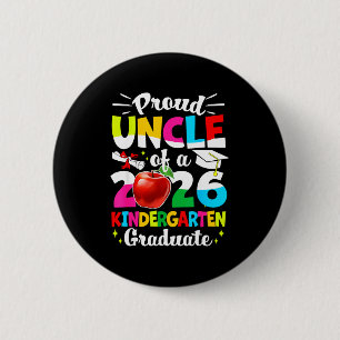 Badge Rond 5 Cm Oncle fier d'une classe de diplômés de 2026