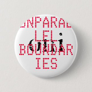 BADGE ROND 5 CM ONI, FRONTIÈRES UNPARALLEL