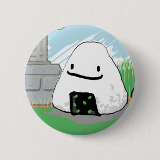 Badge Rond 5 Cm Onigiri heureux