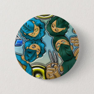 Badge Rond 5 Cm Opération ou chirurgie
