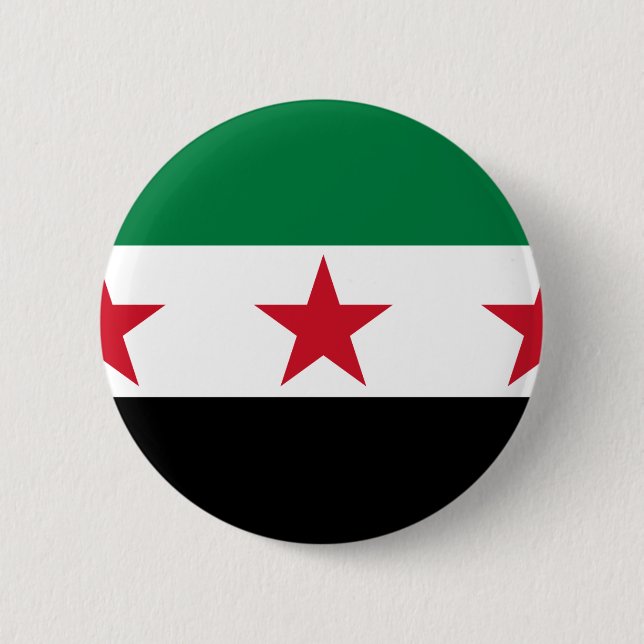 Badge Rond 5 Cm opposition syrienne (Devant)